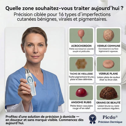 Boutique officielle de la marque 𝐏i𝐜𝐝o® 🍈💖7 Jours Effaceur de taches et d’excroissances cutanées(Zéro douleur, zéro cicatrice – Roller)