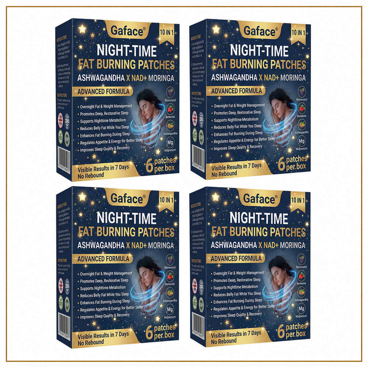 𝐆𝐚𝐟𝐚𝐜𝐞® 𝐍𝐈𝐆𝐇𝐓-𝐓𝐈𝐌𝐄 𝐅𝐀𝐓 𝐁𝐔𝐑𝐍𝐈𝐍𝐆 𝐏𝐀𝐓𝐂𝐇𝐄𝐒 — 𝐙𝐄𝐑𝐎 𝐏𝐈𝐋𝐋𝐒, 𝐙𝐄𝐑𝐎 𝐌𝐈𝐗𝐈𝐍𝐆, 𝐙𝐄𝐑𝐎 𝐄𝐗𝐓𝐑𝐀 𝐄𝐅𝐅𝐎𝐑𝐓, 𝐒𝐔𝐏𝐏𝐎𝐑𝐓 𝐖𝐇𝐈𝐋𝐄 𝐘𝐎𝐔 𝐒𝐋𝐄𝐄𝐏.