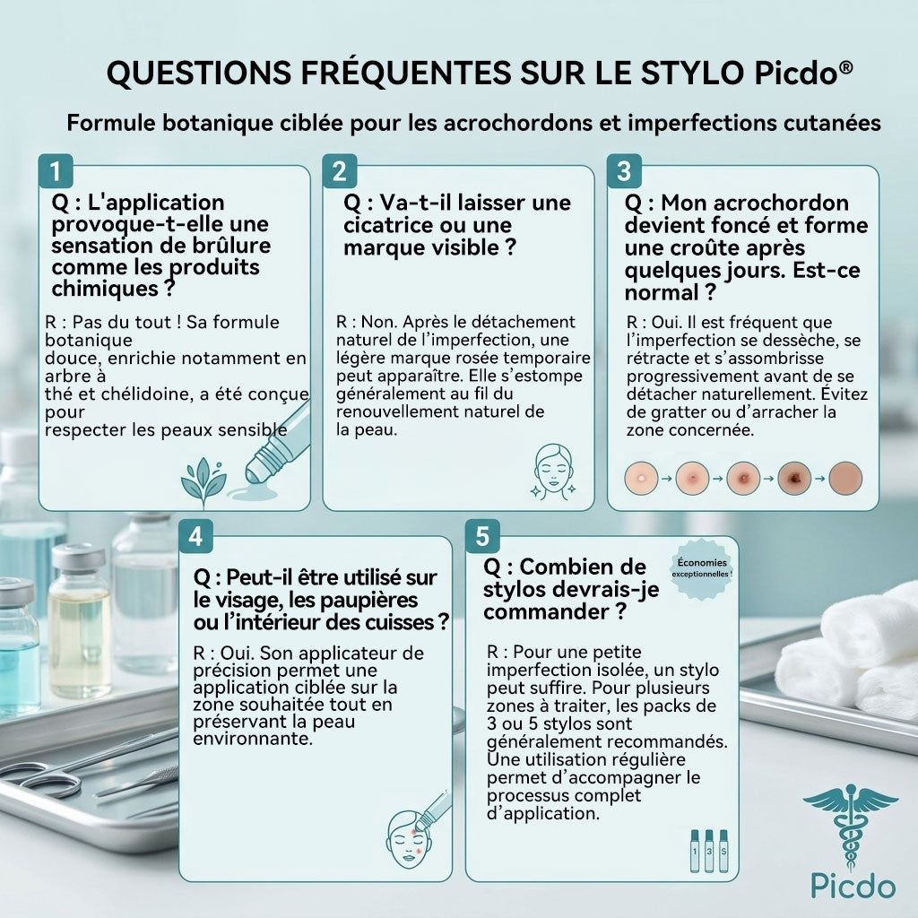 Boutique officielle de la marque 𝐏i𝐜𝐝o® 🍈💖7 Jours Effaceur de taches et d’excroissances cutanées(Zéro douleur, zéro cicatrice – Roller)
