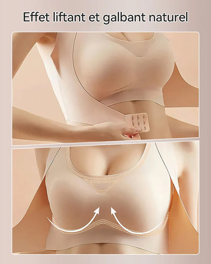 Vnproo®🌼💖Soutien-Gorge De Posture Sans Armatures À Fermeture Avant Et Dos Croisé