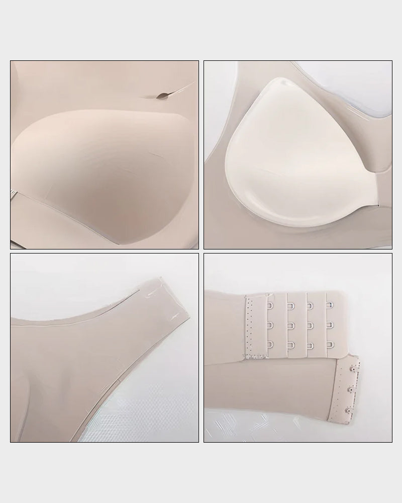 Vnproo®🌼💖Soutien-Gorge De Posture Sans Armatures À Fermeture Avant Et Dos Croisé