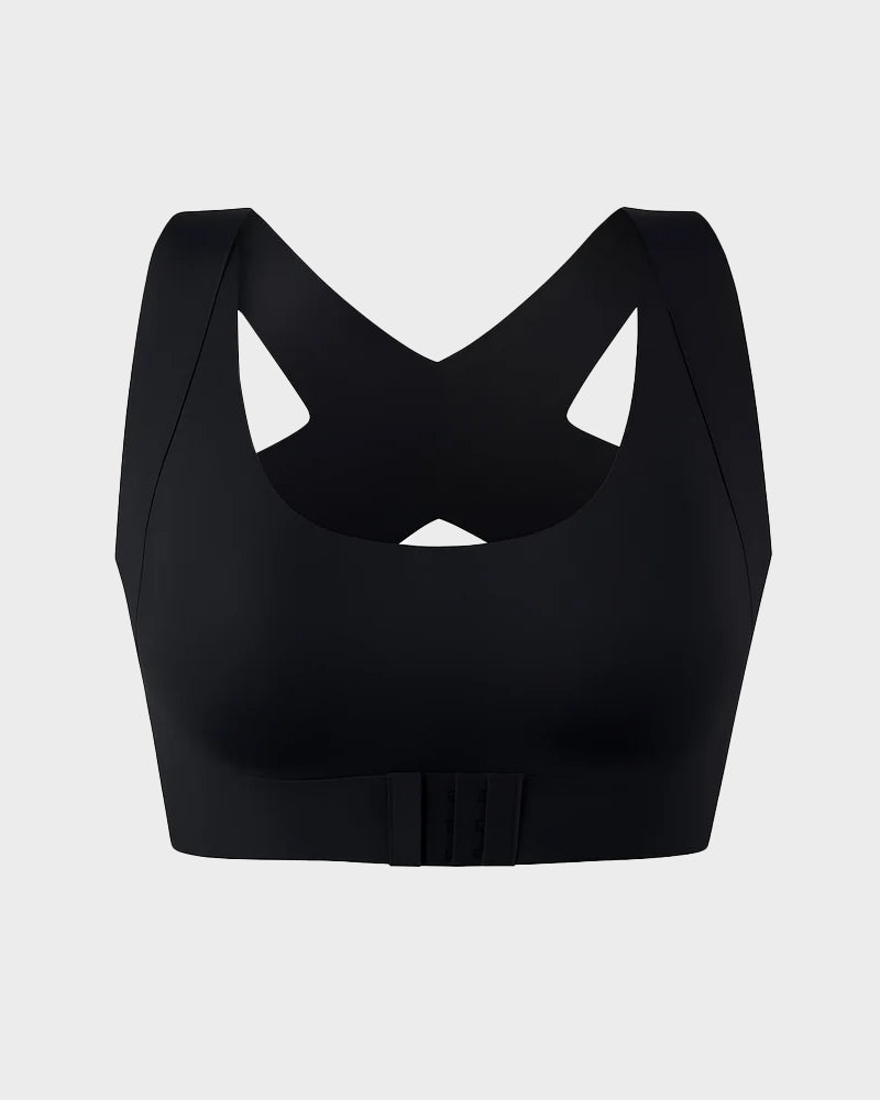 Vnproo®🌼💖Soutien-Gorge De Posture Sans Armatures À Fermeture Avant Et Dos Croisé