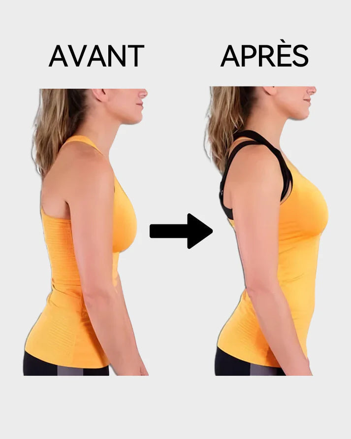 Vnproo®🌼💖Soutien-Gorge De Posture Sans Armatures À Fermeture Avant Et Dos Croisé